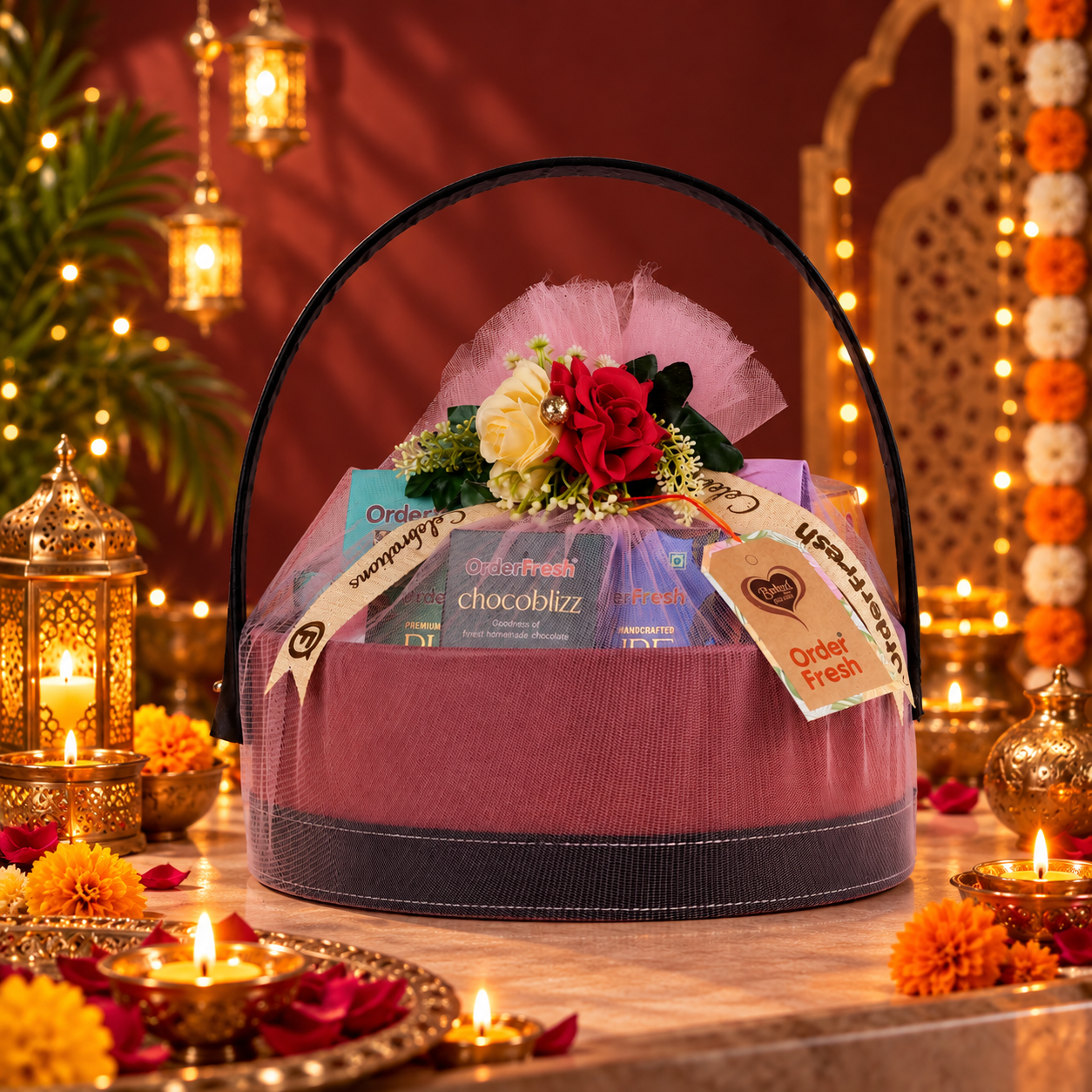 Luxurious Diwali Gift Hamper Celebration
